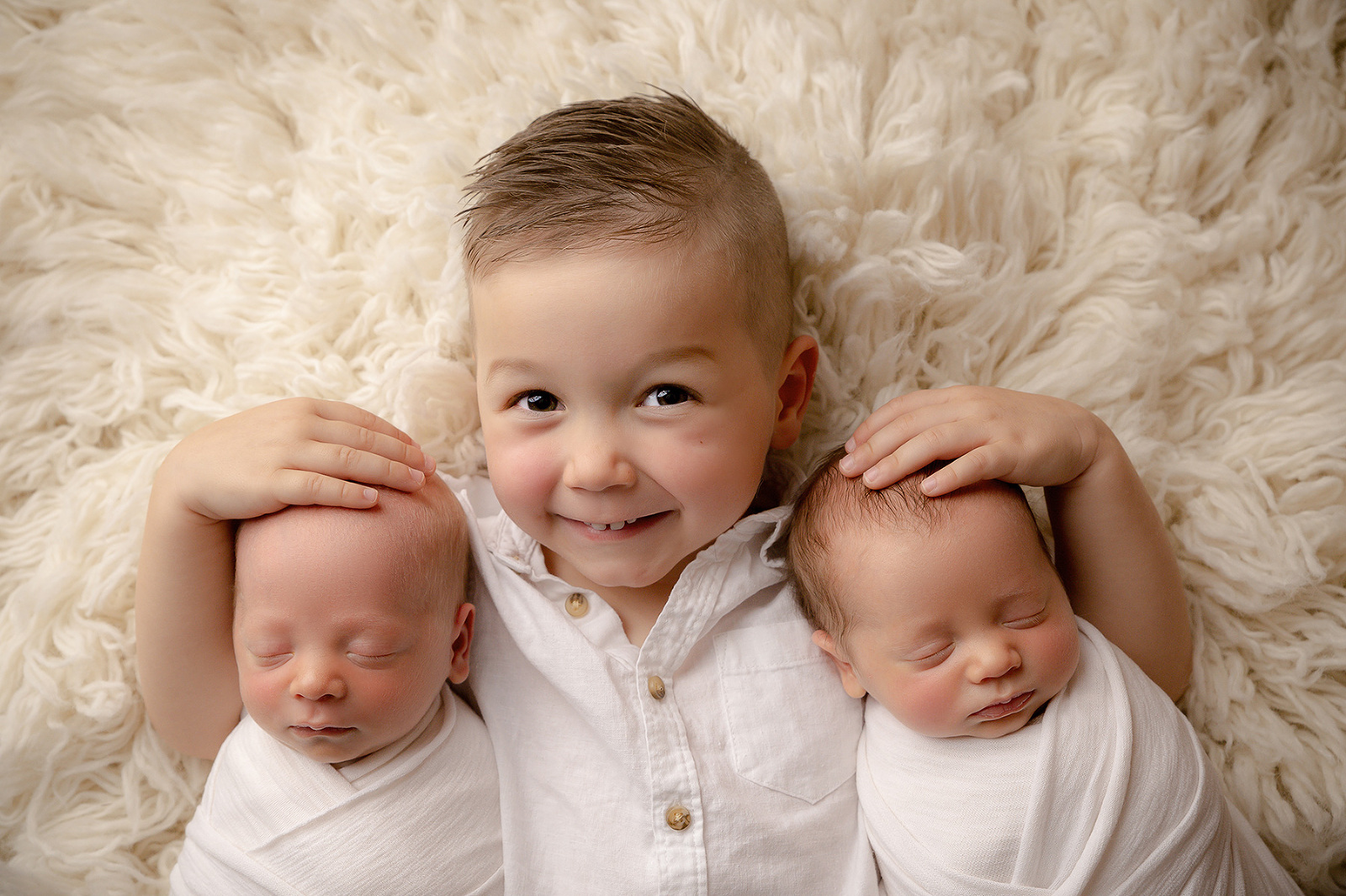 Burlington newborn photographer berries and fairies photography boys